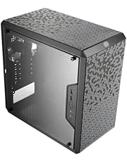 Cooler Master MasterBox Q300L Micro-ATX Tower with Magnetic Design Dust Filter, Transparent Acrylic Side Panel, Adjustable I/O & Fully Ventilated Airflow, Black (MCB-Q300L-KANN-S00)