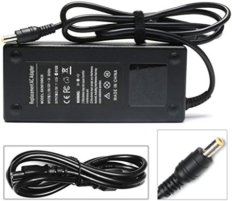Glamda Ac Adapter Charger for ASUS G73Jw G71V G72Gx G72G G72Gx-A1 G71Gx G71G G60 G60Vx G73J G73JH G73Jw ADP-120ZB BB PA-1121-04 150W 19V MSI Laptop Replacement Power Cord