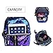 Girls Mini Backpack Sequin Bookbag Cute Daypacks Purse for Kids Christmas Gift - Blue&Purple