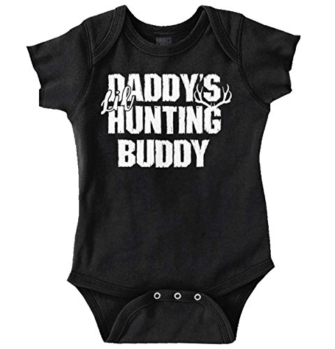 Daddys Lil Hunting Buddy | Little Deer Hunter Hunting Romper Bodysuit
