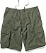 Olive Drab Vintage Paratrooper Army Military Cargo Shorts Size Medium