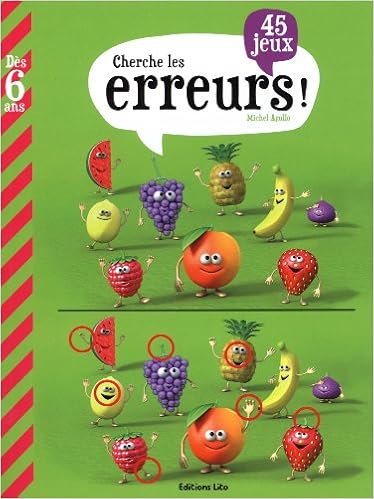 Mon Grand Livre de Jeux : Cherche les Erreurs ! - Dès 6 ans, by Michel Agullo Mon Grand Livre de Jeux : Cherche les Erreurs ! - Dès 6 ans, by Michel Agullo