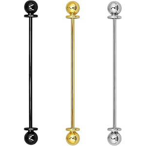3PCS Collar Pins for Men, Collar Pin & Bar Set For Men Dress Shirts Classic Collars Clips Tie Pins Formal Accessories for Wed