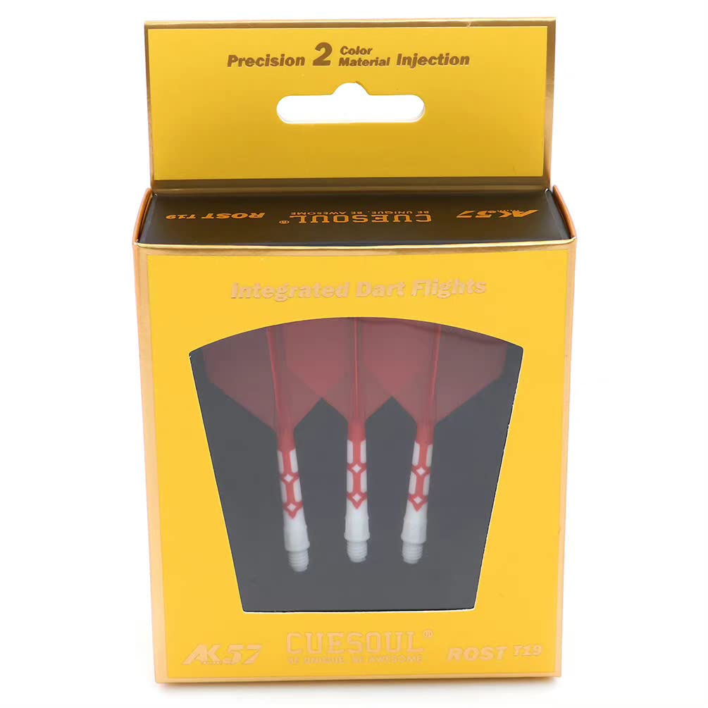 CUESOUL ROST T19 Integrated Dart Shaft and Flights Big Wing Shape,Set of 3 โ image 1
