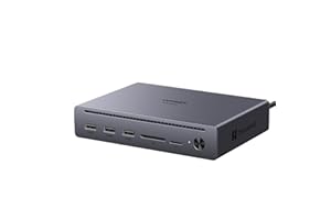 UGREEN Maxidok Thunderbolt 5 Dock Revodok 10 in 1 with 3*TBT5 120Gbps, Single 8K Dual 6K Display, 140W Charging, 2.5GbE, DP2.
