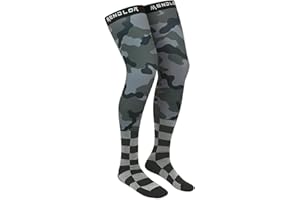 MENDLOR Motorcycle Riding Socks Motocross Dirt Bike Men Women Adult Mx Knee Brace Socks