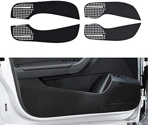 KDKDWXYKD Carbon Fiber Style Car Door Anti-Kick Pad Cover Flim Mat,For Volkswagen,for VW Jet-ta 6 MK6 2013-2017