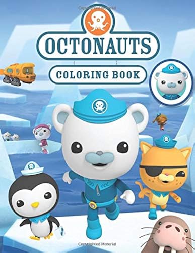 Download Octonauts Coloring Book: High Quality Coloring Book for Kids | Ages 3-12+ PDF