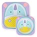 Skip Hop Baby Plate and Bowl Set, Melamine, Unicorn