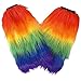 Rainbow Furry Fluffy Leg Warmers