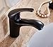 Greenspring Oil Rubbed Bronze Bathroom Faucet Single Hole Single Handle for Sink Aerator Farmhouse Lavatory Commercial Bath Vanity Faucets Deck Mount Basin Mixer Tap Supply Line