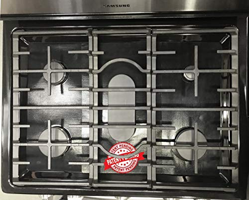 Samsung Stove Protector Liners - Stove Top Protector for Samsung Gas ranges - Customized - Easy Cleaning Stove Liners NX58M6630SS/AA - Thumbnail 5