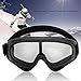 Aphse Snowboard Ski Goggles Eyewear Sunglasses Adjustable UV Protective Outdoor Glasses Portable Motorcycle Goggles Black Gray Dust-proof Protective Combat Goggles Play Games Protective glasses