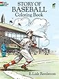 Story of Baseball Coloring Book: E. Lisle Reedstrom: 9780486267487 ...