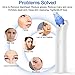 COOFO Blackhead Remover, Vacuum Blackhead Removal Peel Tool Extractor with 4 Multi-Functional Probes Electric Skin Pore Cleanser, Rechargeable Vacumn Suction Comedone Acne Eliminator with 4 Suctions