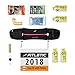 Fitletic Running Belt with Side Pocket, Loops for Energy Gels, Race Bib Number Holder. Waist Pack Water Resistant Phone Holder. Model Ultimate II