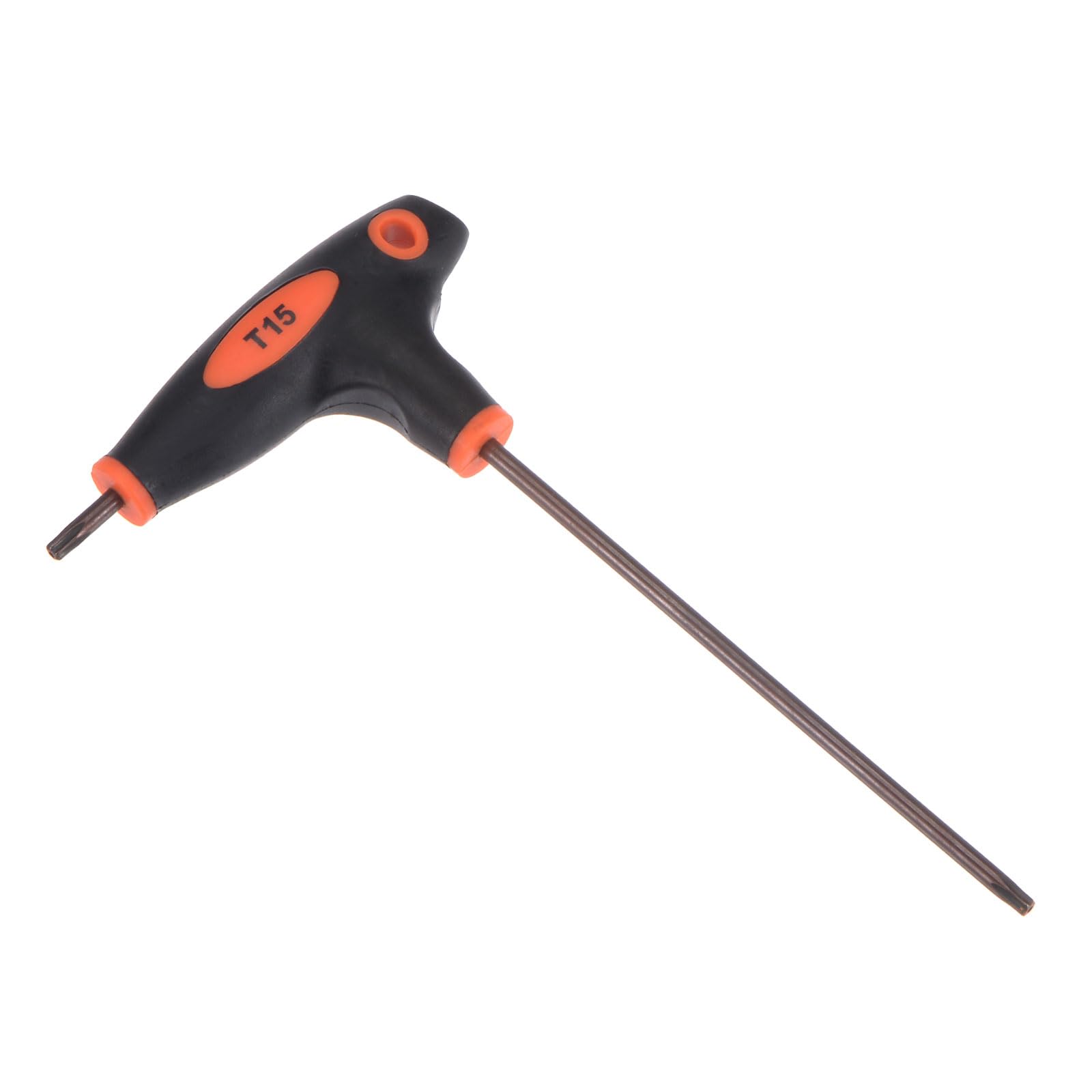 CoCud Tamper Proof Torx Key, T15 Torx, S2 Steel T-Handle Star Wrench Red - (Applications: for Basic Home Repair and Mechanical Maintenance), 1-Piece