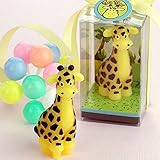 RedC Creative Giraffe Cartoon birthday Candle, Smokeless Cake candle and Party Supplies, Hand-made Cake Topper Decoration, Great Gift