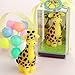 RedC Creative Giraffe Cartoon birthday Candle, Smokeless Cake candle and Party Supplies, Hand-made Cake Topper Decoration, Great Gift