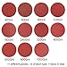 5-Inch Hook and Loop Sanding Discs for Random Orbital Sander, Assorted Sandpaper 40-1000 Grits, 110 PCS