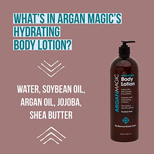 ARGAN MAGIC - Hydrating Body Lotion (32 Ounce / 946 Milliliter)