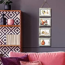 SESEAT 4x6 Wall Hanging Picture Frames Collage with