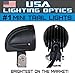 #1 Mini Trail Lights by USA Lighting Optics 20W CREE LED Spot Motorcycle Offroad Dual Sport Enduro Fog Trail Head Light for Xr DRZ EXC Dirt Bike Dual Sport KTM