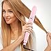 MiroPure Infrared Ceramic Flat Iron Hair Straightener for All Hair Types with Six Heat Settings + LED Display+Auto Shut-Off Function for Straightening Hair and Adding Shinethumb 2