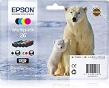 Epson 26 Series Polar Bear Ink Cartridge Multipack Durabrite Ultra C13T26164020 view 2