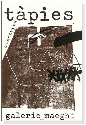 Amazon Co Jp ポスター アントニ タピエス Monotypes 1974年 ホーム キッチン