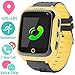 Kids Smart Watch Phone for Girls Boys with GPS Locator Pedometer Fitness Tracker Touch Camera Games Flashlight Anti Lost Alarm Clock Holiday Birthday Gifts