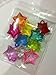 P&F HIGH QUALITY PRODUCTS Pack of 10 Dazzling Star Loom Charms for Rubber Band Loom Bracelets (S)