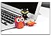 QICAIHU Novelty Big Eyes Owl Shape Design 32GB USB 2.0 Animal Flash Drive Cute Memory Stick Thumb Drive Data Storage Pendrive Cartoon Jump Drive Gift