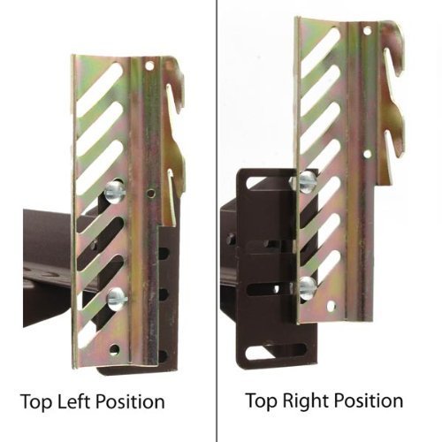 #69 Down Hook Bolt-On to Hook-On Conversion Bracket for Headboard or Footboard Attachment