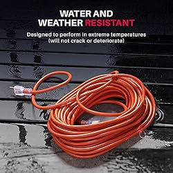 75ft Power Outdoor Extension Cord & Indoor