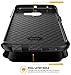 E LV Case for Galaxy S6 Edge case (Shock Proof Defender) Slim Cover Protection for Samsung Galaxy S6 Edge - [Gold/Black]