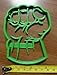 INSPIRED BY HULK FIST SUPERHERO CHARACTER COOKIE CUTTER BAKING TOOL MADE IN USA PR463