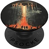 Alien Lover Flying Saucer UFO Abduction Extraterrestrial PopSockets Adhesive PopGrip