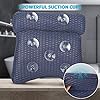 tomight-Bath-Pillow4D-Air-Mesh-Bathtub-Pillow-with-7-Suction-Cups-Support-Head-Back-Shoulder-and-Neck-for-All-Bathtub-Hot-Tub-Jacuzzi-and-Home-Spa-Dark-Blue tomight Bath Pillow,4D Air Mesh Bathtub Pillow with 7 Suction Cups, Support Head, Back, Shoulder and Neck, for All…
