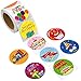 Fancy Land Happy Birthday Stickers for Kids 200Pcs Per Roll Party Supplies School primary