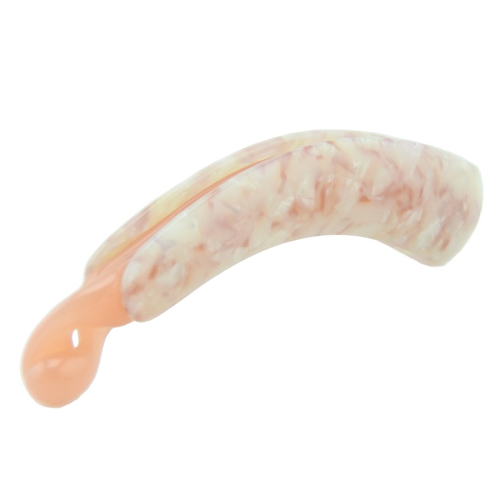 Meilliwish Noble Leopard Banana Hair Clip (H09)(LightPink)