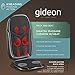 Gideon GD-MSG-CS2 Luxury Six-Program Customizable Massaging Cushion with Heat/Shiatsu Deep Kneading, Rolling and Vibrating, Massage Full Back, Upper Back, Lower Back Or Pinpoint Precise Massage Spot