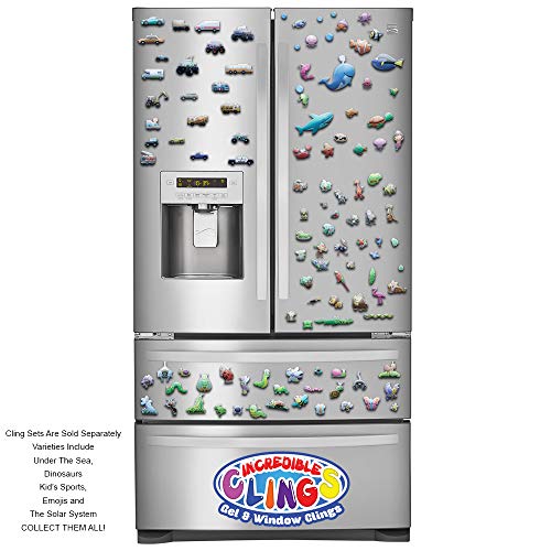 Under The Sea Ocean Window Clings for Kids & Toddlers (by Jesplay USA