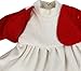 Adorable Baby Doll Clothes Short Two-piece Outfits Doll Dress for 14-16 Inches American Girl Doll , (Red)