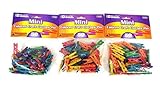 Bazic Art Craft Mini Colored Wood Clothespins 150 PC Clothes Pins