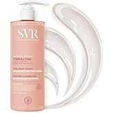 SVR Topialyse Cleansing Balm for Dry Itchy & Sensitive Skin With Niacinamide. Fragrance-free, Soothing Face & Body Wash. 24hr Nourishing Protective Cleanser, 13.5 fl.oz.
