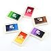 DECORA 24 Multicolor Ink Pads Rainbow Set of 6 for DIY Scrapbooking Craft