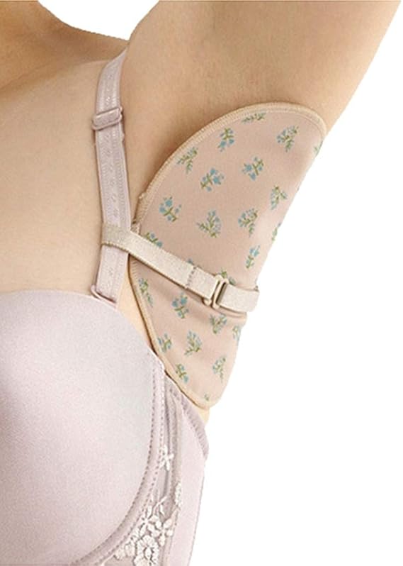 Summer Colorful Underarm Sweat Pads Breathable Mesh Armpit Shields