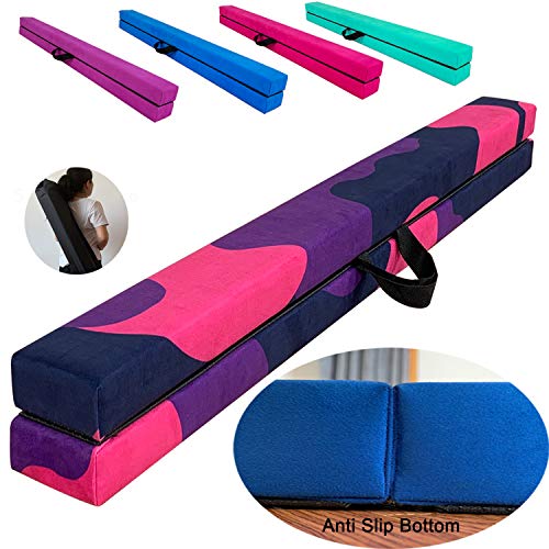 MARFULA Gymnastic Balance Beam Wood Folding Balance Beam Gymnastics