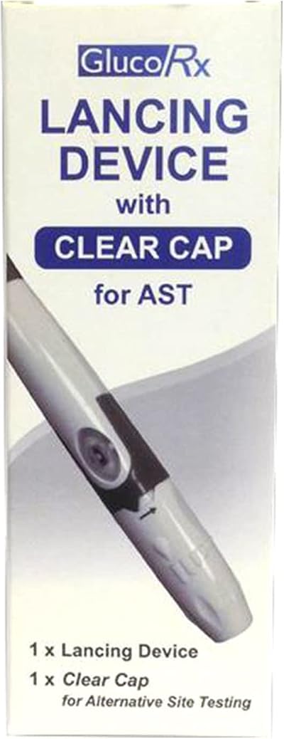 GlucoRx Lancing Device for Nexus HCT Monitors - Compatible with GlucoRx Lancets